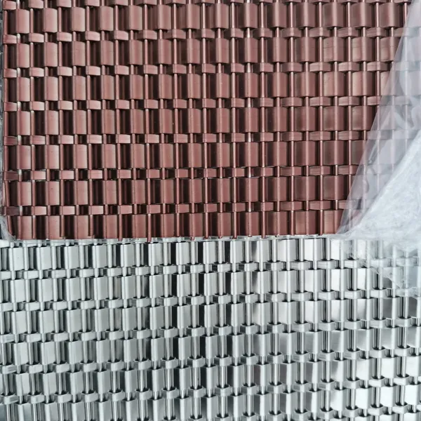 Special Offer: Bronze Metal Woven Mesh Curtain for Elevator Panel Decoration photo-2