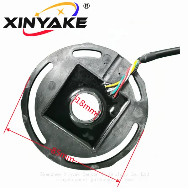 Hall Effect 18-85mm 5 Wires BLDC Motor Speed Sensor,Brushless DC Motor Encoder