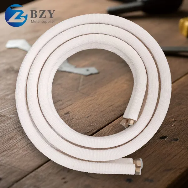 Copper Tube Cheap 99% Pure 1inch Copper Nickel Pipes 15mm 20mm 25mm Copper Tubes 3/8 Brass Tube Pipes photo-3