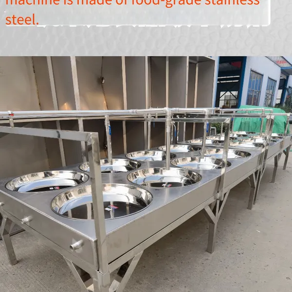 Round Disc Tofu Skin Machine, Stainless Steel Disc, Customized on Demand, Steam-heated and Environmentally Friendly Bean Product Equipment, Yuba Machine photo-2