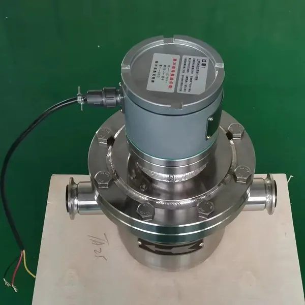 Factory Positive Displacement Flowmeter Fuel Diesel Oval Gear Flow Meter photo-4