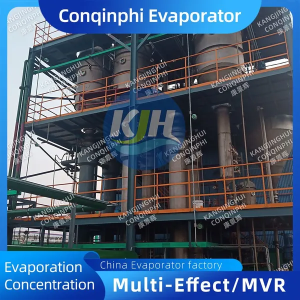 304 Stainless Steel Water Treatment MVR Evaporation System With PLC Automatic Control for Wastewater photo-5