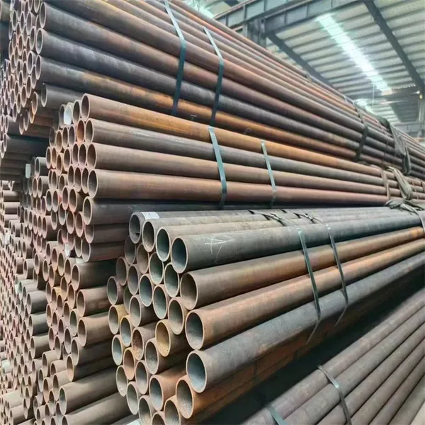 Large Stock Seamless Round Steel Pipe Hot Finished Seamless Tube Sch160 Thick Wall Industrial Pipe