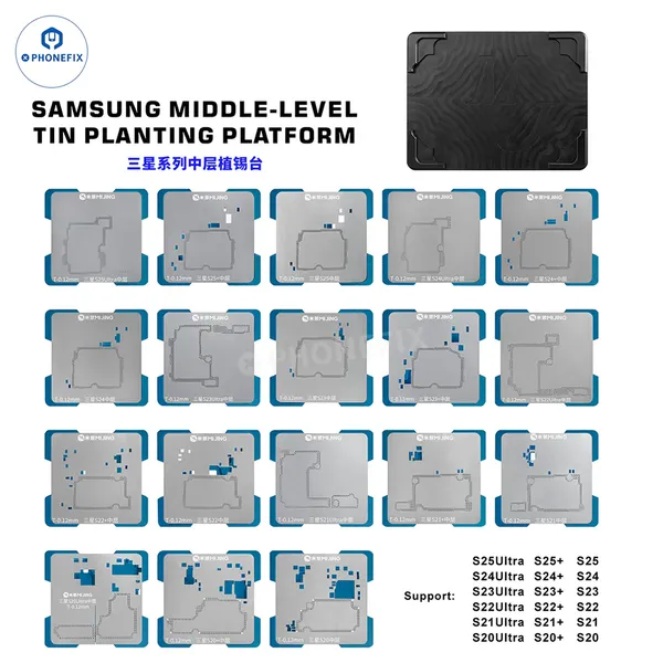 MiJing Z23 Precision Tin Planting Mold for Samsung Galaxy Series photo-2