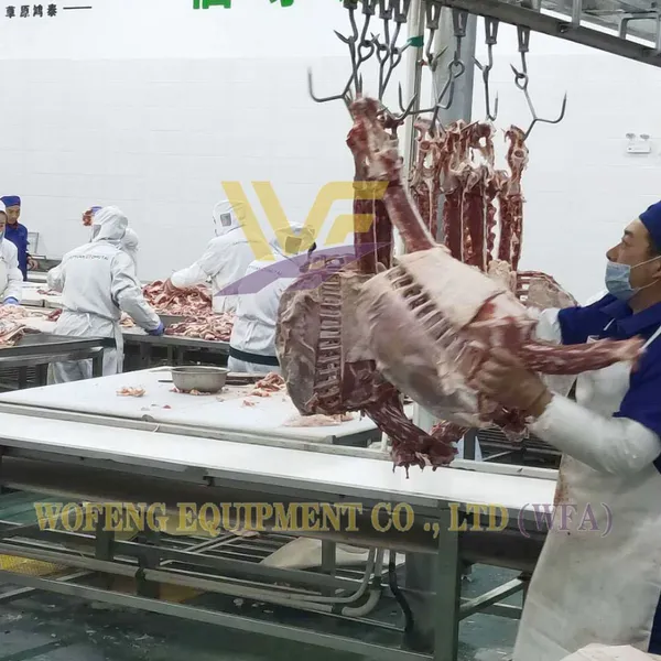 USDA Complete Goat Slaughtering Equipment Lamb Abattoir Line Machinery Sheep Butcher Machine Meat Processing Factory photo-4