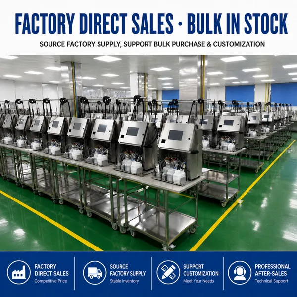 Food Bag Continuous Inkjet Printer CIJ Date Batch Code Expiry Date Coding Machine for Packaging Line photo-5