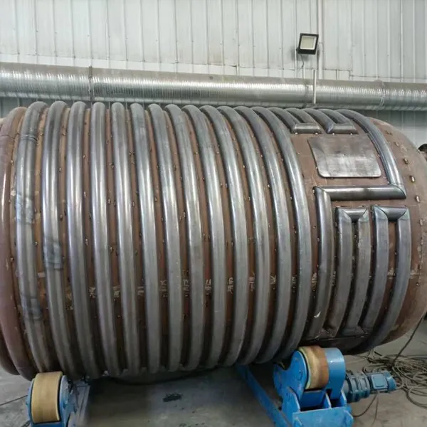 Processing of Stainless Steel Semi-circular Pipe Jackets, Stainless Steel Disk Semi-circular Pipe Jackets, and Stainless Steel Semi-tube Coil Jackets in Yantai, Shandong - Lizhao Machinery