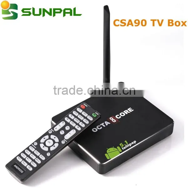 CSA90 CSA91 2GB RAM 16GB EMMC Flash Octa Core Rk3368 Cpu Android l 5.1 Lollipop Smart tv Box Best OTT TV Box photo-6