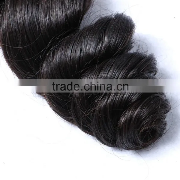 Loose Wave Virgin Hair Bundles With Silk Base Lace Closure With Baby Hair photo-5