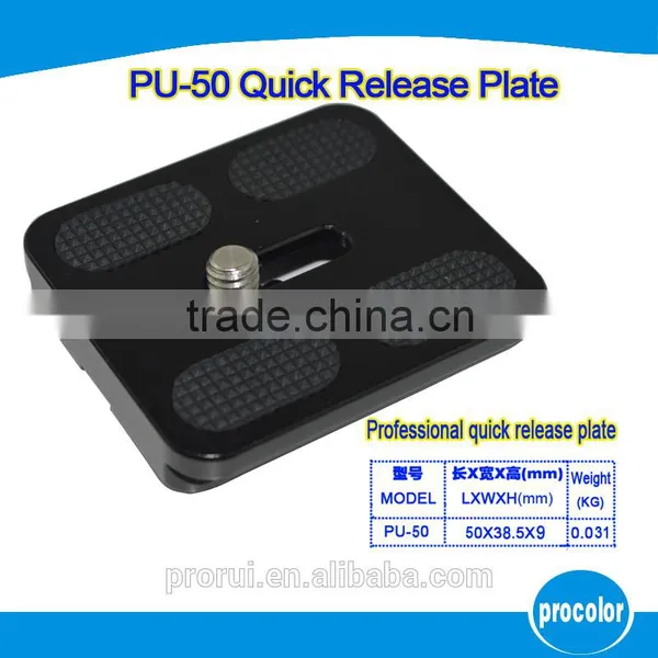 New products 2016 innovative product stability compat plate mount mini camera quick release plate