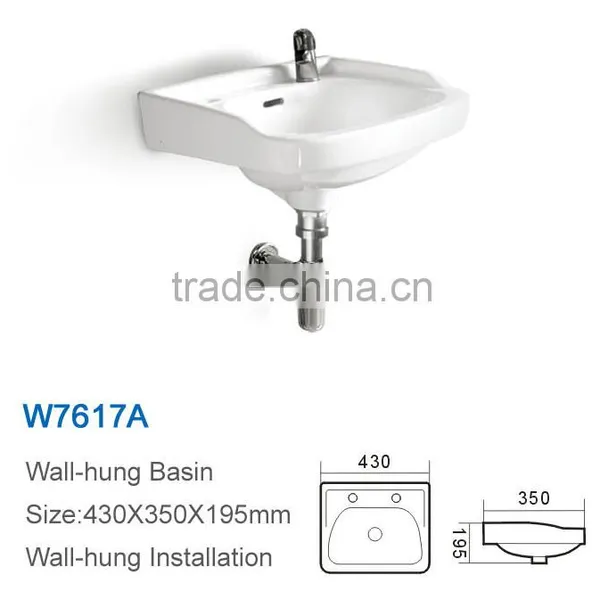 Sanitary Ware White Ceramic Modern Wash Basin photo-2