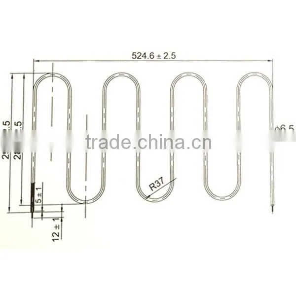 220V 1.6KW Electric Heating Element for Oven Made in China photo-2