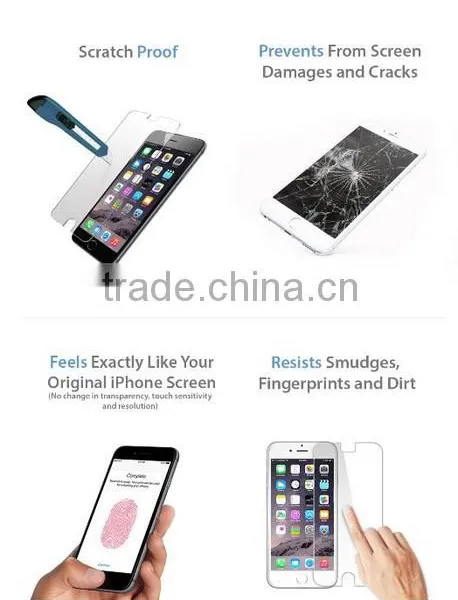 Premium Real Screen Protector Tempered Glass Protective Film For IPhone 6S Perfect photo-4
