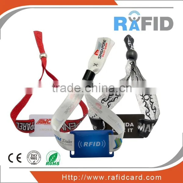 Waterproof Fabric Rfid Bracelets