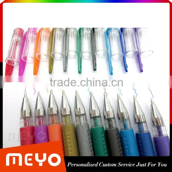 Coloured Gel Pen Set Office Gel Ink Pen Indelible Refill Pen Quality Choice photo-3