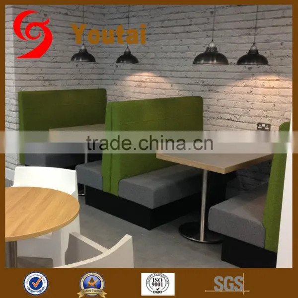 Double Side Modern Leather Restaurant Bench photo-4