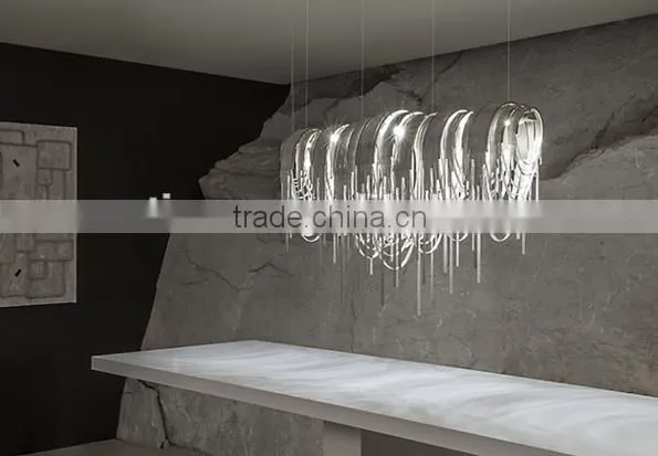 E14 Pendant Lamp Light Bulb Lobby Hotel Decoration Chandelier Light RT 003D photo-2