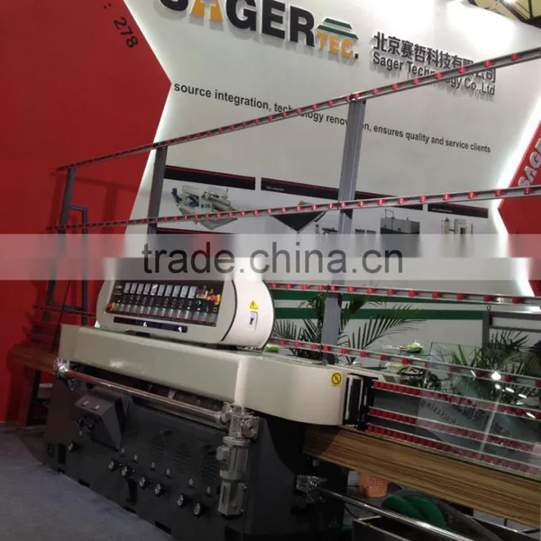 Best Price Vertical Flat Edge Glass Edging Machine With 9 Spindles photo-2
