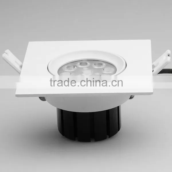 Dimmable LED Ceiling Light Square Shape 10W White/silver/nickel/chroming Color photo-4