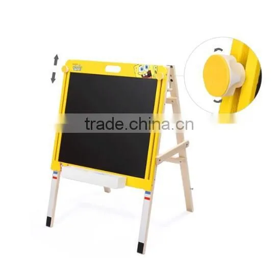 2015 Hot Promotional Items One Minite Install Spongebob Chalkboard Actual Height Setting Christmas Blackboard Decoration photo-4