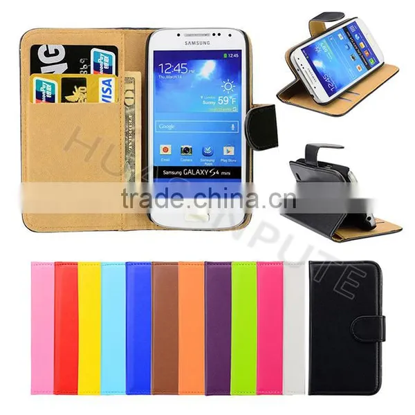 OEM 100 Pattern Leather Case for Samsung Galaxy S4 Mini Case photo-6