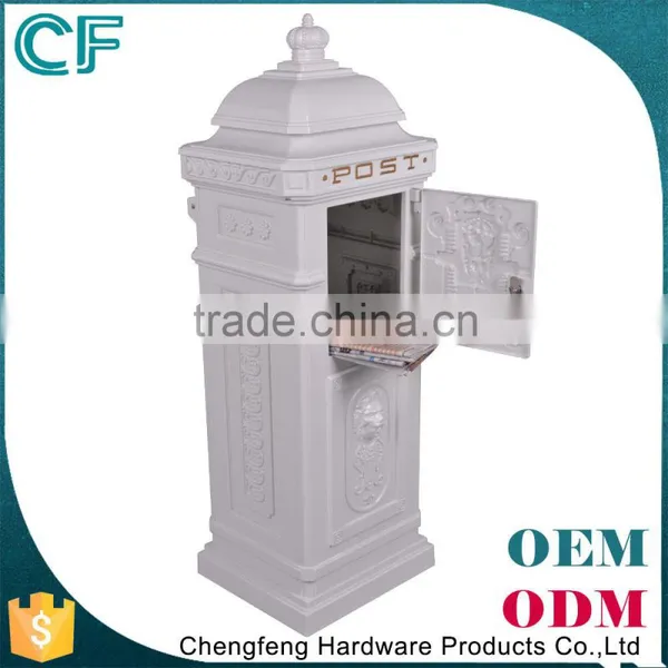 The Most Popular Style In Europe High Output Residential Outdoor Garden Aluminum Mailbox From China photo-3