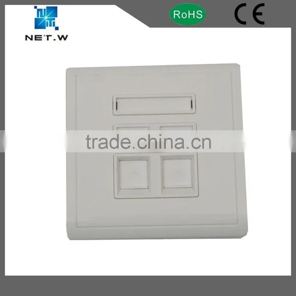 RJ45 Single Module Keystone Jack Faceplate photo-5