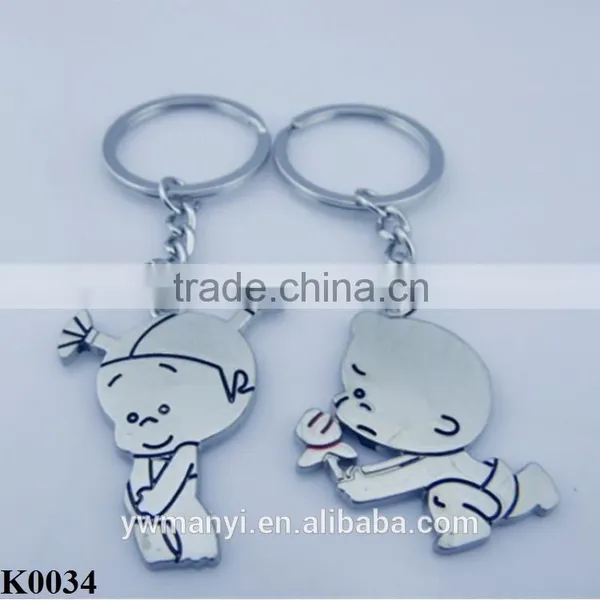 DIY Metal Souvenir Keychain Creative Keychain of Valentine's Day Gift K0032 photo-4