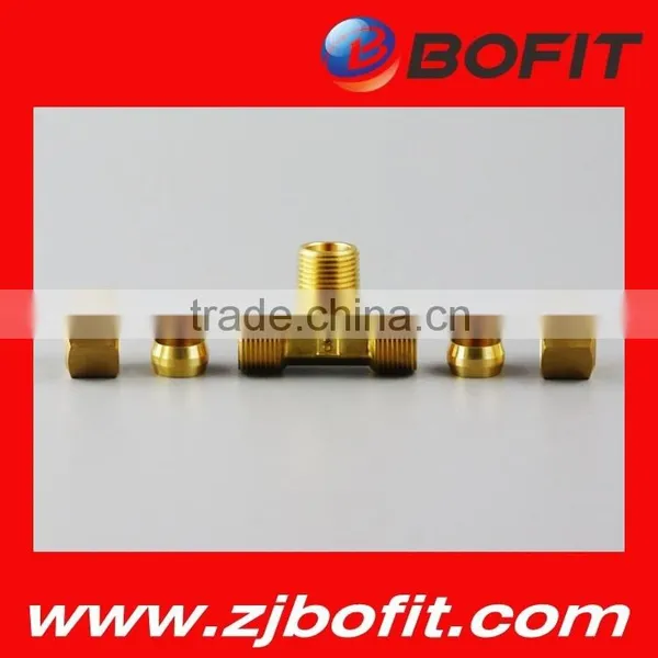 High Quality Brass Compression Male Branch Tee photo-5
