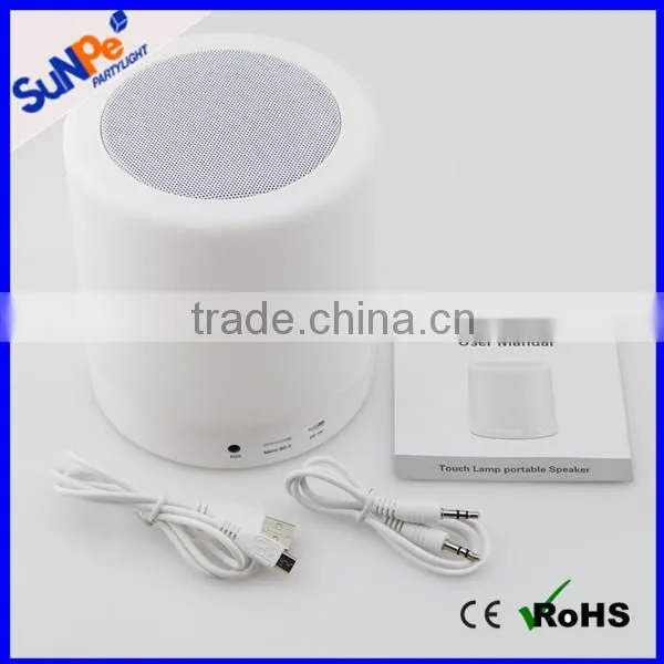 3 Swifts 7 Colors Lamp Portable Mini Bluetooth Speakers With LED Lgiht photo-2