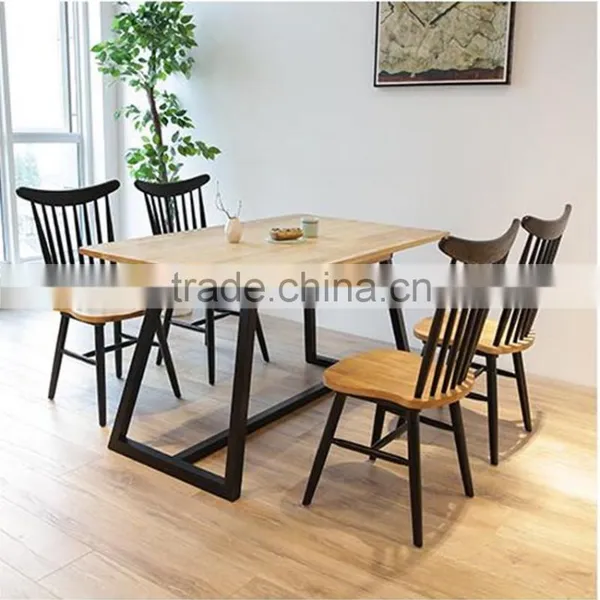Oak Wood Chair Wood Banquet Chair photo-4