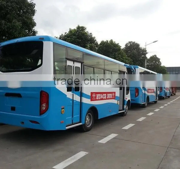 China Diesel Fuel 6.6m Diesel Maual 23 Seats New Model Mini Bus for Sale photo-4