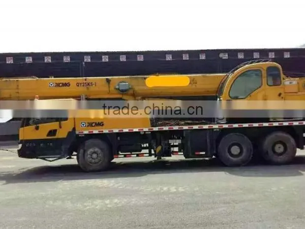 25 Ton QY25K-v XCMG Used Truck Crane in Dubai Truck Crane