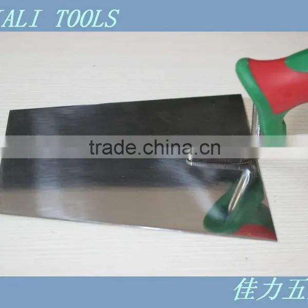 Bricklaying Trowel / Stainless Steel Square Blade / Building Construction Tools photo-2
