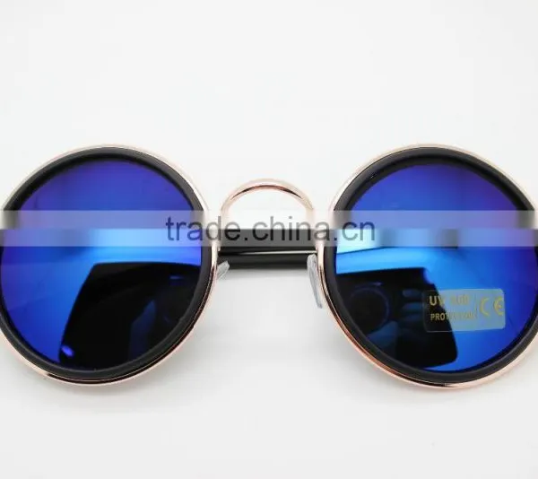 Metal Sunglasses Round Sunglasses Mirror Sunglasses photo-2