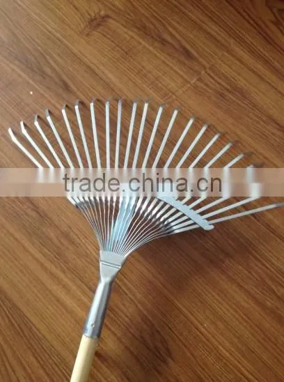 CX0510L Wooden Handle Heavy Duty Garden Steel Rake photo-4