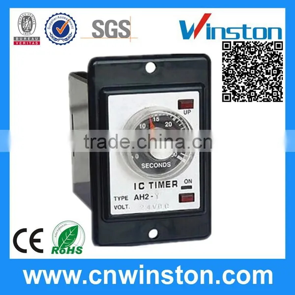 AH2-Y Flush type Mounting Electric Adjustable Sequencer Time Delay Relay with CE