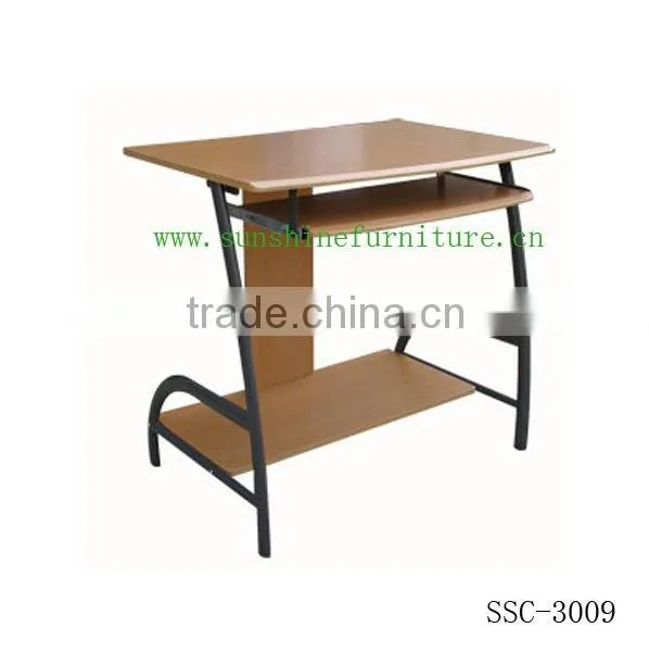 Wooden Mobile Computer Desk with ISO9001 Certificate