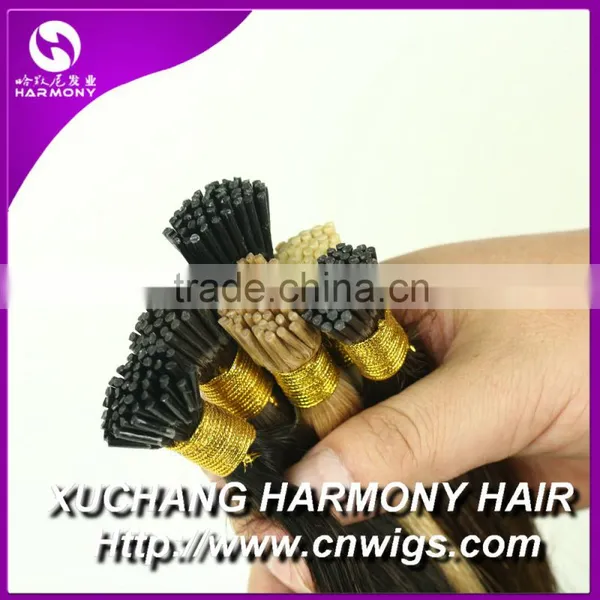 GREAT QUALITY European i Tip Human Hair Extension Pre Bonded photo-5
