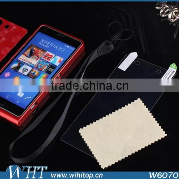Fashional Alumimum Mental Bumper Case For Sony Xperia Z3 Mini Compact +Screen Protector For Z3 Compact photo-3