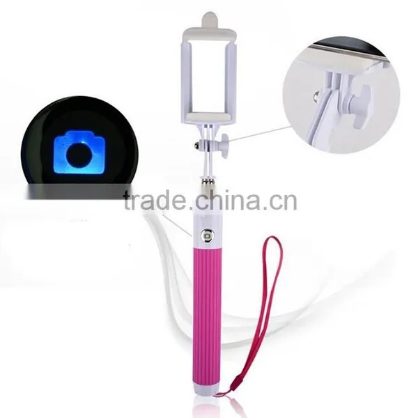NEW Mini Foldable Extendable Handheld Self Timer Bluetooth Selfie Stick Monopod photo-4