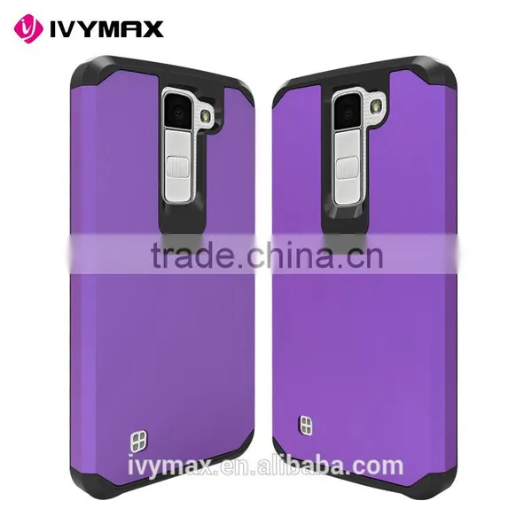 China Factory Wholesale Hybrid Combo TPU PC Cellphone Back Cover for LG K8/K350N/K8 LTE Cell Phone Case photo-6