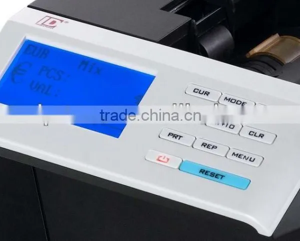 Pass ECB Testing Compact Multi Currency Value Counter Machine With LCD Display DP-988 photo-6