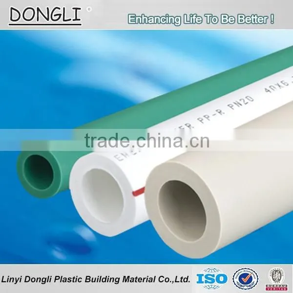 Plastic Factory Plumbing Materials PPR Pipes For Pipe Fittings photo-6