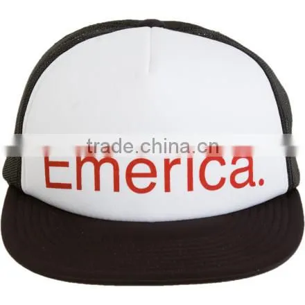 Custom Cheap Sublimation Trucker Cap Mesh Curved Bill Trucker Hat Snapback Cap