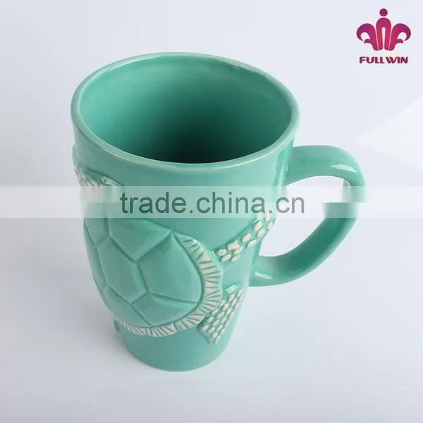 Housewares Ceramic Mug With Tortoise Design