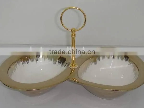 High Quality Electro Porcelain Divided Plate photo-4