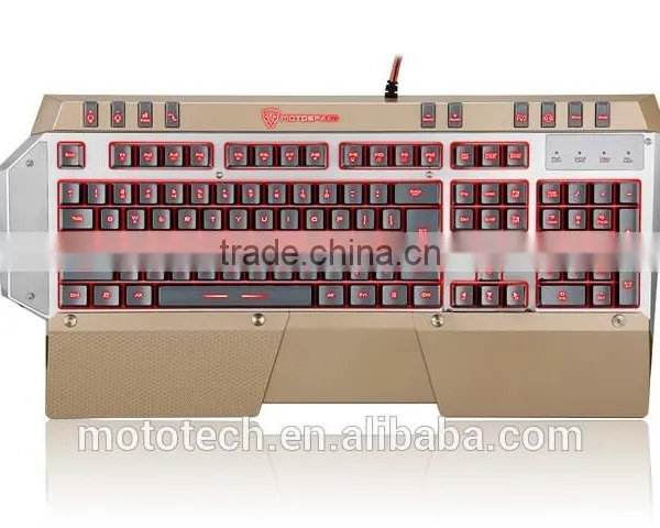 2015 New High Quality Professional Backlit Wired Gaming Keyboard,can Make Mechanical photo-3
