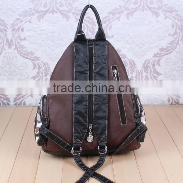China Factory Supplier PU Backpack School Bag Fashionable School Bags photo-3