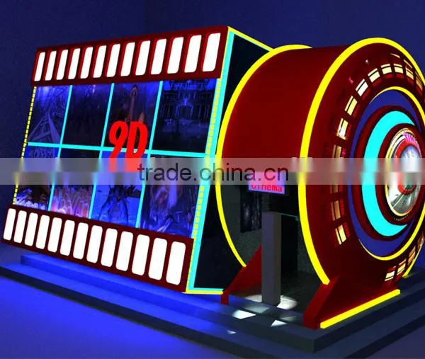 Professional 9D Cinema Equipment Simulator Movies Luxury Seats photo-2
